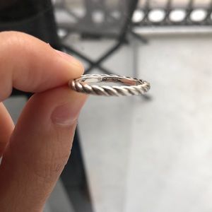 AUTHENTIC David Yurman cable ring